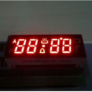 Digital Red 4 Digit Seven Segment Led Display Common Anode For Fuel Gauge