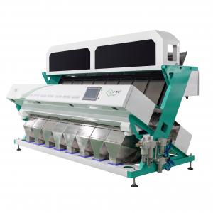 512 Channels Optical RGB Wheat Grain Green Beans Sorting Machine 8 - 12 Tons/H