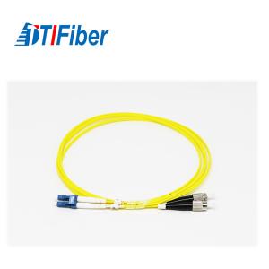 Durable Single Mode Fiber Optic Patch Cable , FC To LC Patch Cord Fiber Optic