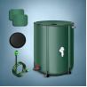 China Collapsible Rain Barrel Water Storage Containers-53 Gallon Portable Rainwater Collect System Water Tank To Collect Rainwater From Gutter Downspout Water Catcher With Spigots,Filter＆Overflow Kits wholesale