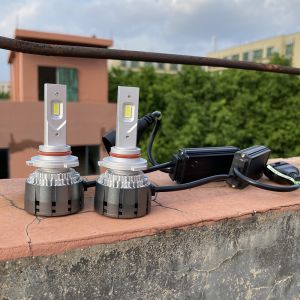 China L'usine en gros 12V 100W 10000Lm 6500K a mené la voiture 9005 9006 9007 Ip67 de la lampe H1 H3 H4 H7 H11 H13 9004 a mené des ampoules de phare supplier