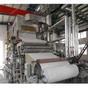 China 1575mm 6T/D Pulp and Waste Paper Recycling Jumbo Roll Toilet Tissue Paper Roll Making Machine supplier