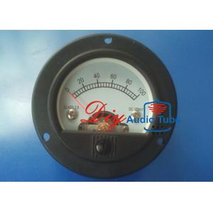 China DC 100MV Moving Coil Multimeter , Round Analog Panel Meter For CD Radio supplier