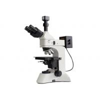 China DIC Optical Polarizing Microscope WF10X 5X 50X Reflected Microscope Light Source on sale