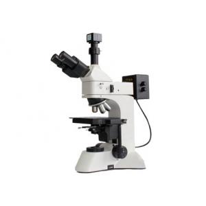 DIC Optical Polarizing Microscope WF10X 5X 50X Reflected Microscope Light Source