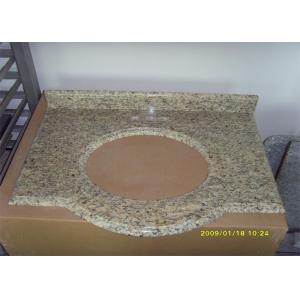 China Natural Stone Granite Countertops , Giallo Santa Cecilia Custom Granite Countertops supplier