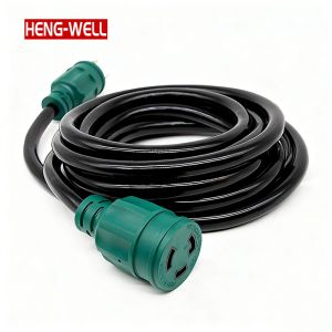 China NEMA L5-30P a L5-30R Cordón de extensión del generador SJTW 10AWG 3 puntas 30A 125V 25ft Jacket recubierto de PVC Cables de alimentación Cables de extensión wholesale