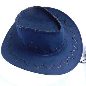 China Child And Adult Suede Cowboy Outdoor Boonie Hat , Waterproof Promotional Bucket Hats supplier
