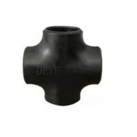 China Petroleum Pipeline Carbon Steel Pipe Fittings Cross with A234 WPB on sale