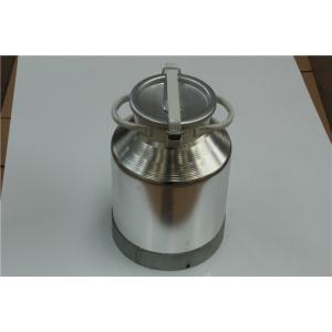 China 20 Liter Capacity Stainless Steel Milk Can 5 Gallon For Storing And Transporting Fresh Milk supplier