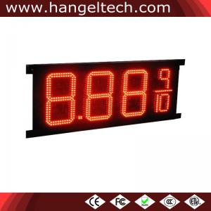 China 10 Inches Outdoor High Brightness LED Digital Gas Price Signs - 8.88 9/10 supplier