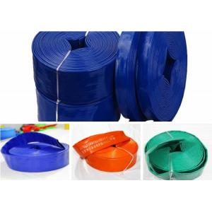 PVC reinforced hose / PVC lay flat hose pipe, Agriculture Irrigation Hose Supplier PVC Lay Flat Hose