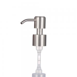 China PP Certification ISO 28/410 Aluminum Dispenser Pump for Personal Care Lotion Pump supplier