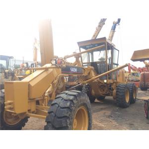 China 140H Used Motor Grader Secondhand Road Machinery Caterpillar With Ripper supplier