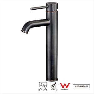 China Modern Wash Basin Mixer Tap / Bathroom Sink Faucets Lifting Type supplier