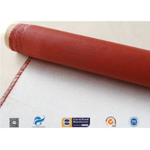 E Glass Silicone Coated Fiberglass Cloth 260℃ Heat Resistant 8HS 1550mm Width