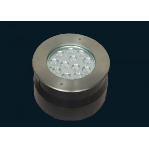 China Recessed LED Underwater Lights With PVC Sleeve 36W 304 Stainless Steel RGB supplier