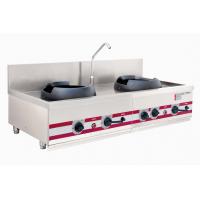 China Table Top Wok Range Jet Burner Type Chinese Cooking Stove 1500 x 700 x (350+200) mm on sale