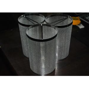 China Aviation / Nuclear Industry Stainless Steel Mesh Filter Cartridge Durable With Shape Custom supplier
