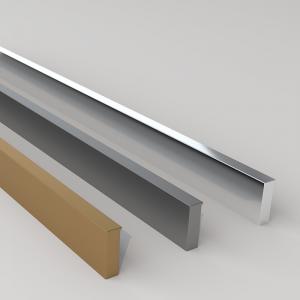 Furniture Hardware Modern Cabinet Pulls Closet Long Aluminum Profile  Bar T Handle