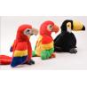 Educational Interactive Talking Plush Toys Musical Parrot For Festival