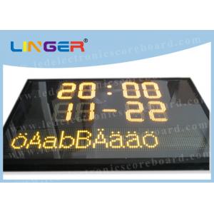 Swedish Language Text Sign Led Electronic Scoreboard with Computer Software Controller
