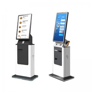 Hotel Card Touch Screen Kiosk Credit Card Payment Machine Self Check In Kiosk