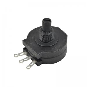 China High Accuracy Carbon Film Potentiometer , RVS28 28mm Rotary Type Potentiometer supplier