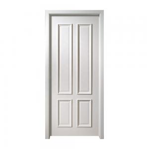 Solid Core 4 Panel Bedroom Door HDF MDF White Wood Interior Doors