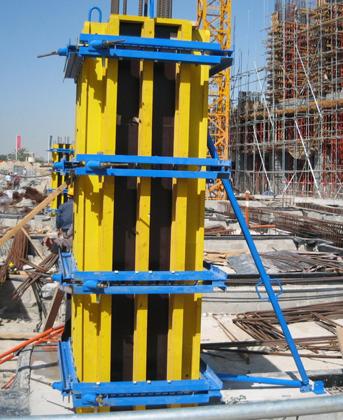 China Concrete column formwork, Adjustable Column formwork, shuttering, vertical formwork wholesale