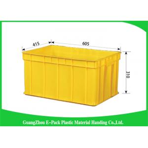 China Warehouse Plastic Stackable Containers Big Capacity Space Saving Foldable Transport supplier