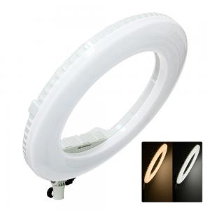 China 18'' 45cm Dimmable Led Photo Video Ring Light  Rechargeable Battery Operated Ring Lamp For Makeup Factory Direct supplier