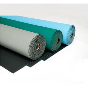 China Antistatic Green ESD Rubber Mat Roll Electrical Insulation Workbench Table Sheet supplier