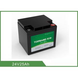 24V 25Ah Medical Device Battery , Medical Cart Battery Deep Cycle