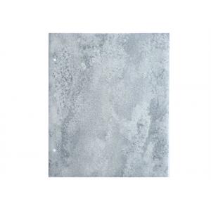 China Grey Marble Effect PVC Membrane Foil Looks Like Natural Stone Heat Resistance supplier