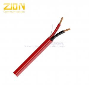 China 14AWG Unshielded Fire Alarm Cable Solid Copper Conductor with Non Plenum PVC supplier