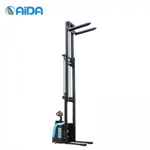 China ISO Certified Full Electric Stacker Forklift 1000kg  Capacity  With Reach battery operated forklift supplier