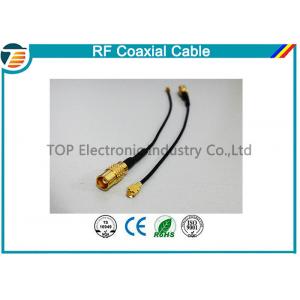 China Right Angle RF Broadband Coaxial Cable Outdoor Coaxial Cable  For Car supplier