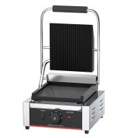 China Electric Silver White Table Top Panini Contact Grill for Perfectly Grilled Sandwiches on sale