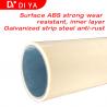 Structural Plastic Coated Steel Tube / Cold Rolled Steel Tube PE / ABS Surface