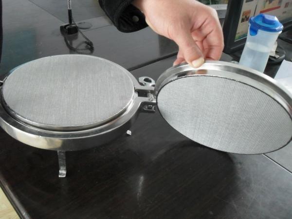 25um sintered stainless steel filter plate for drug dryer