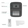 China POE IP Network Camera IPC for NVR Bullet Outdoor Waterproof Color Night Vision Audio Video Security Camera wholesale