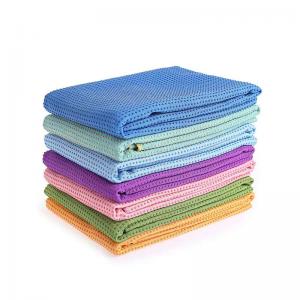 Soft Microfiber Yoga Towel Quick Drying 80% Polyester 20% Polyamide 250 - 360gsm