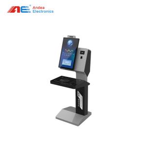 21.5 Inch Interactive Self Service Kiosk Automatic Touch Screen Kiosk Self Borrow And Ruturn Machine For Library