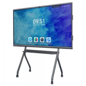 China 65 Inch 4K LCD Screen Teaching Smart Interactive Touch Screen Whiteboard supplier