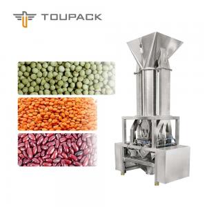 China Stainless Steel Snack Food Packaging Machine Bulk Grain 8.0L Linear Weigher supplier