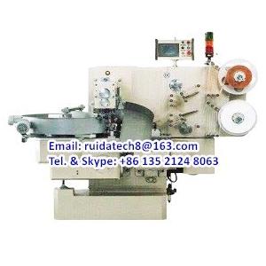 Automatic Double Twist Candy Packaging Wrapping Machine, Lollipops/ Center Filled Candy/ Hard Toffee Packing Machine