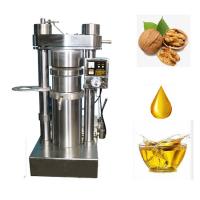 China Walnut Oil / Olive Oil Processing Machine Electric Oil Press Machine Automatic Operation on sale