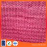China Pink paper wire weave fabric cloth natural straw fabric textile wholesale
