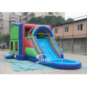 China corrediça inflável da casa do salto das crianças exteriores dos painéis do módulo 5in1 combinado de sino inflável supplier